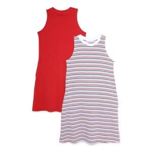 Girls 2PK Sleeveless Swing Dress Size 14-16​